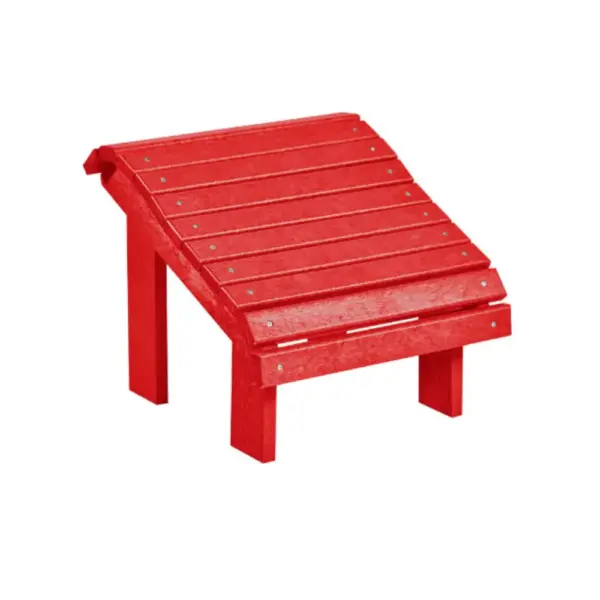 Premium Footstool Red