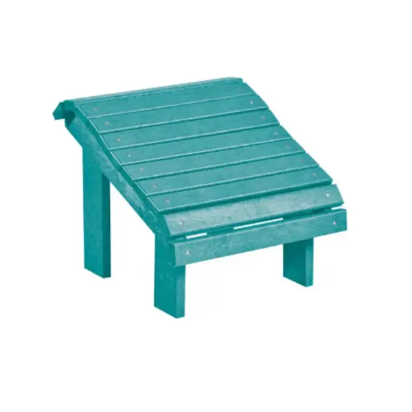 Premium Footstool Turquoise