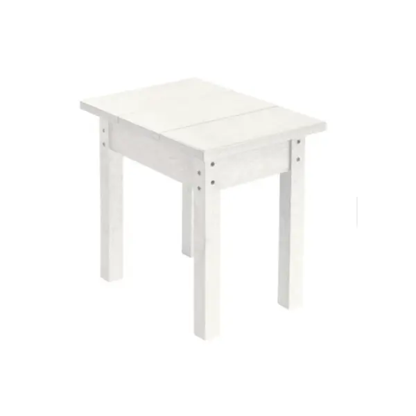 Small Rectangle Table White