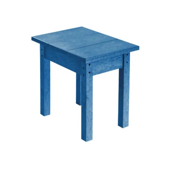 Small Rectangle Table Blue