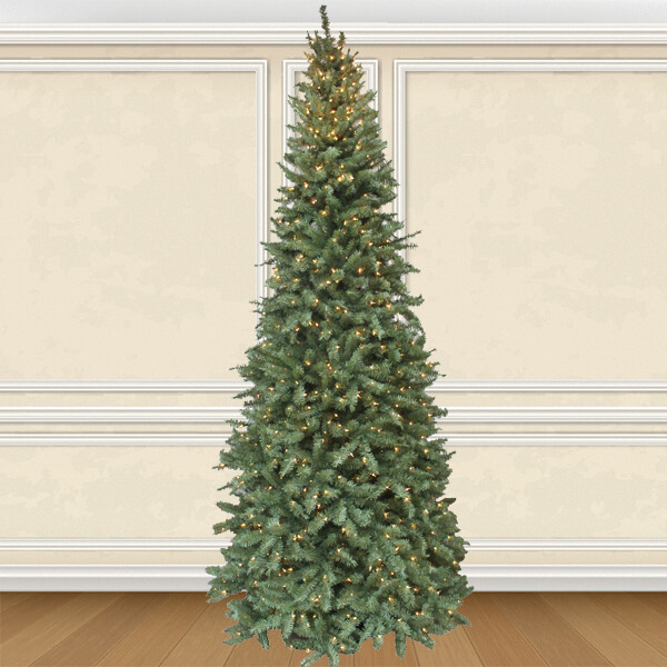 101542narrowgrandbluespruceartificialchristmastreeprelit