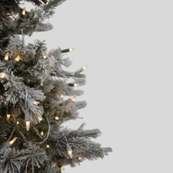 Get 5foot Flocked Pistol Tip Fir Artificial Christmas Tree in MI at