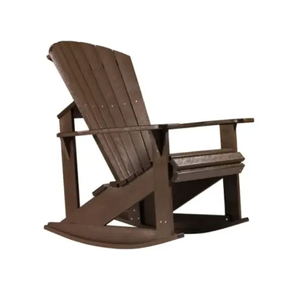 Adirondack Rocking Chair Chocolate
