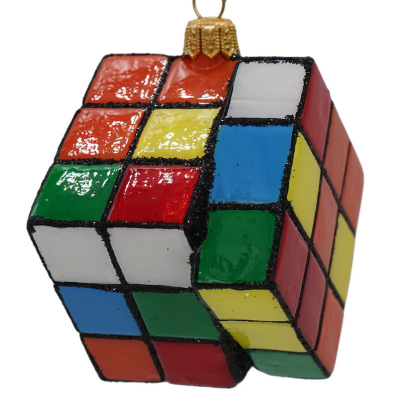 Get Rubik’s Cube Christmas Ornament in MI at English Gardens Nurseries
