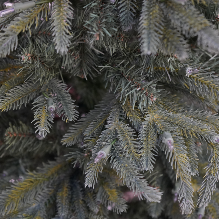 107379SlimDeluxeHighlandFirArtificialChristmasTreePrelitClear