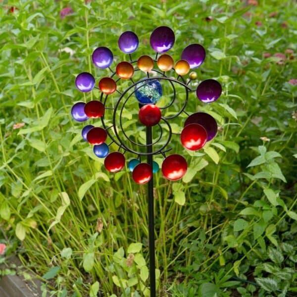 Spinner Carousel Wind Wheel, 44 inch - Image 2