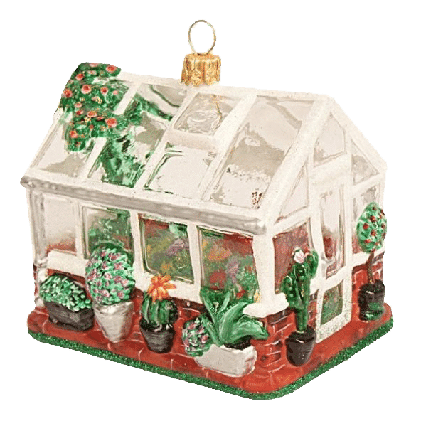 112773ChristmasOrnamentGreenhouse English Gardens