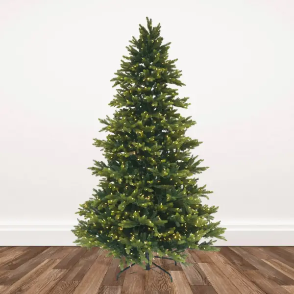 7.5-foot Layered Fraser Fir Artificial Christmas Tree