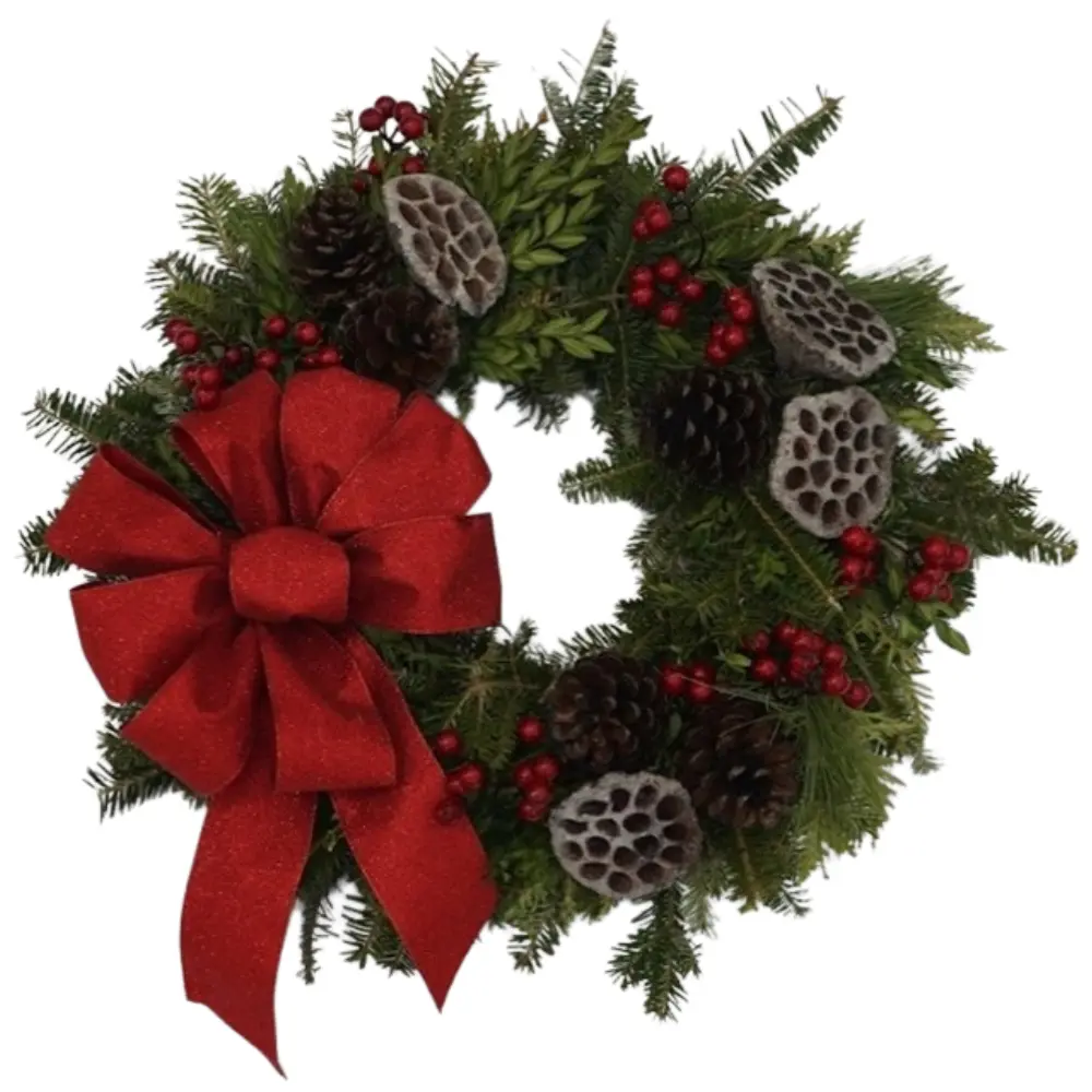 First Snow Fresh Wreath