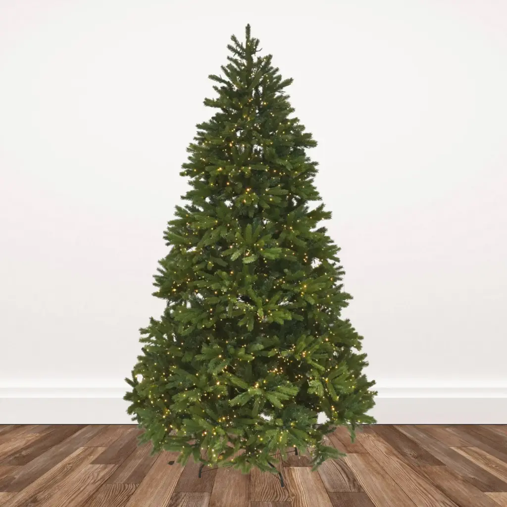 7.5-foot Whitehall Douglas Fir Pre-lit with 3000 Dual Color L.E.D. Galaxy Lights