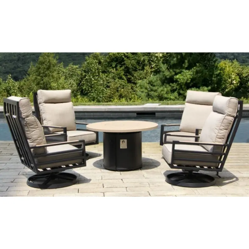 Alys Swivel Club Chair with Infinitree Arms