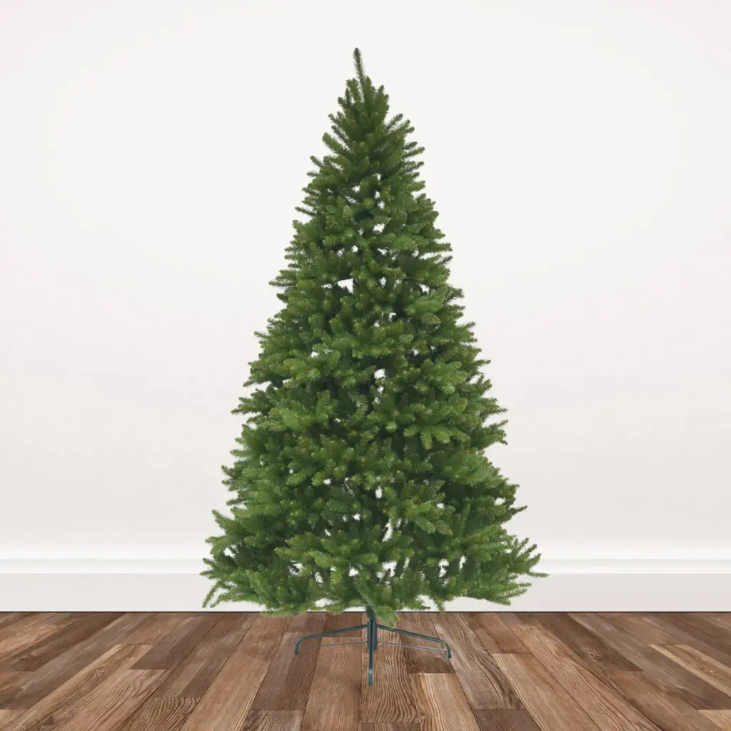 7.5-foot Vancouver Douglas Fir Ready to Light with Power Cord for Pole