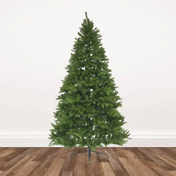 7.5-foot Vancouver Douglas Fir Ready to Light with Power Cord for Pole