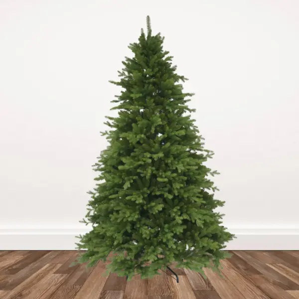 7.5-foot Capilano Douglas Fir Ready to Light with Power Cord for Pole