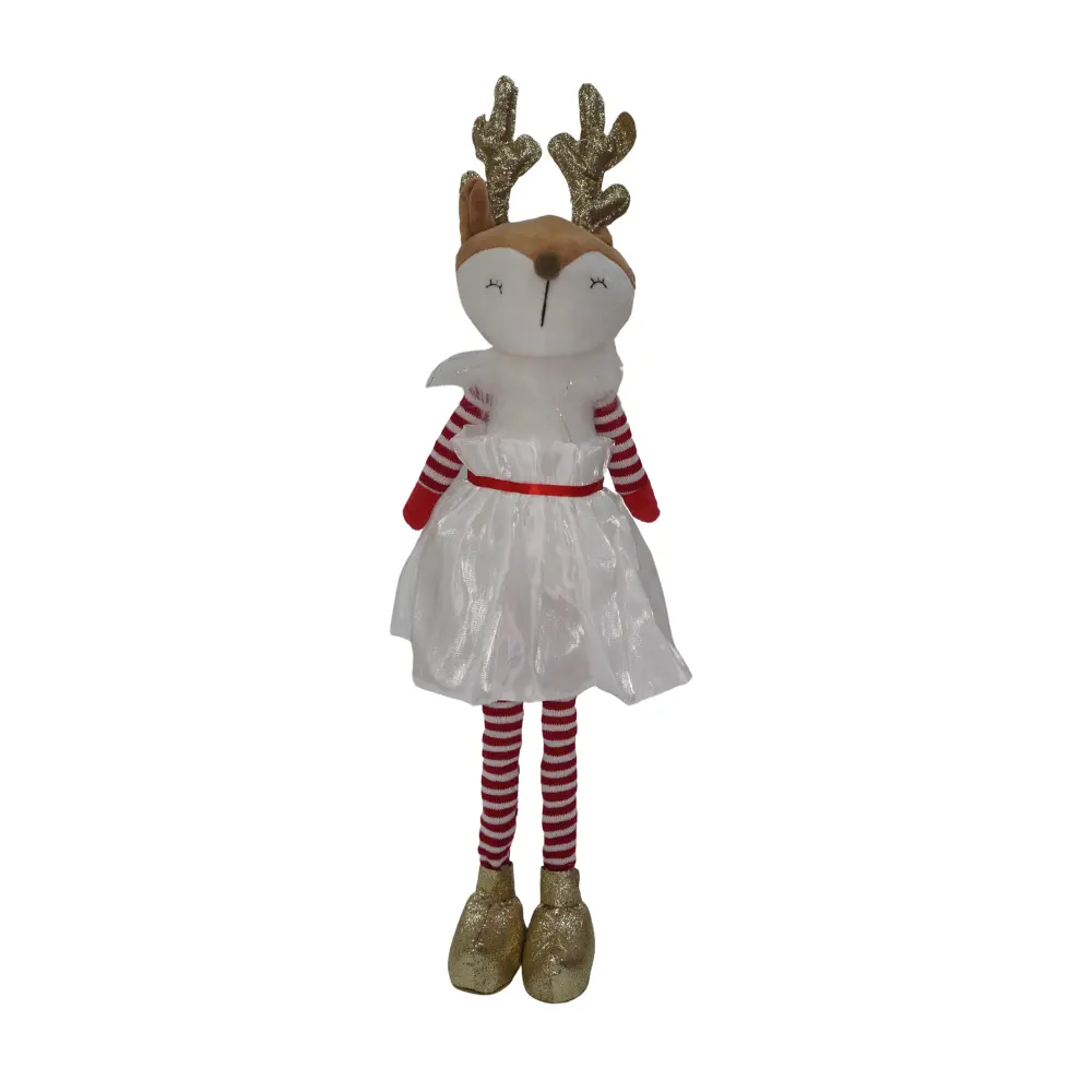 Telescoping Lit Darling Deer Telescoping Decoration 24″
