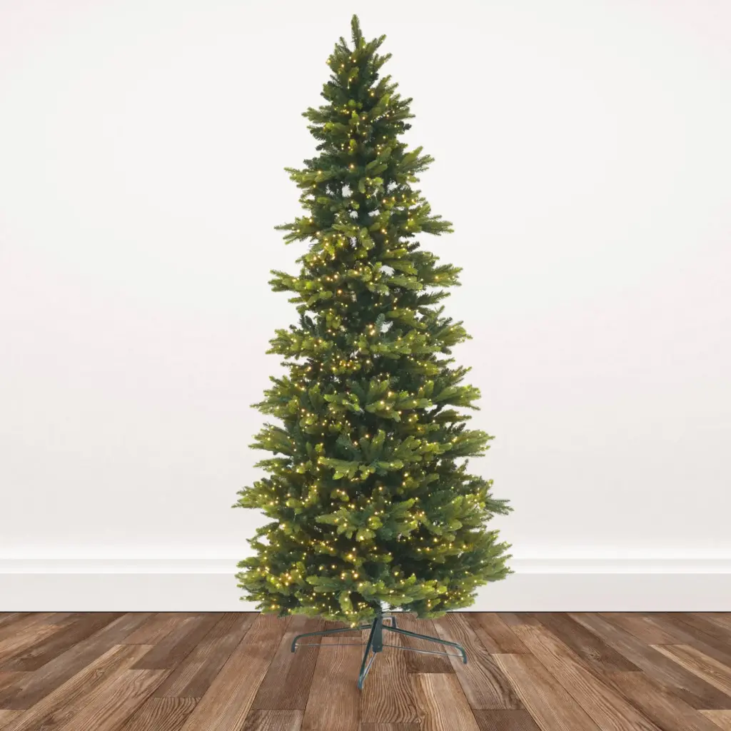 7.5-foot Slim Layered Fraser Fir Pre-lit with 1900 Dual Color L.E.D. Celestial Lights
