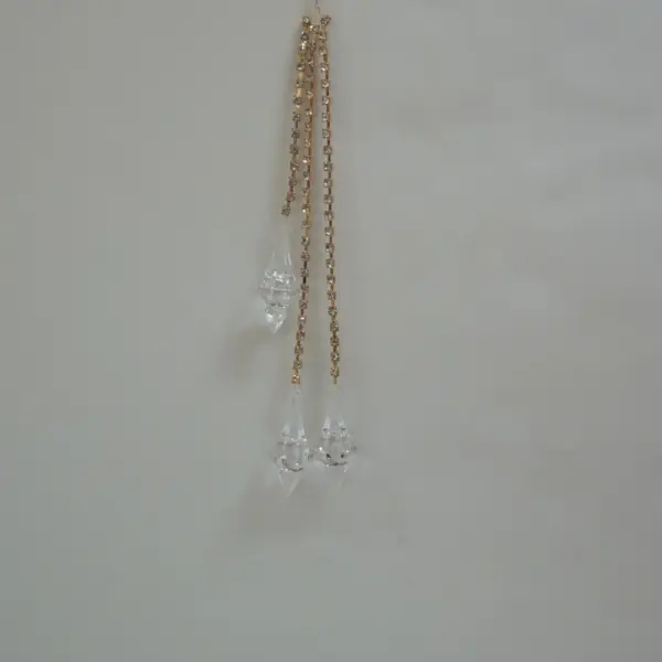 Rhinestone Acrylic Jewel Ornament 34cm