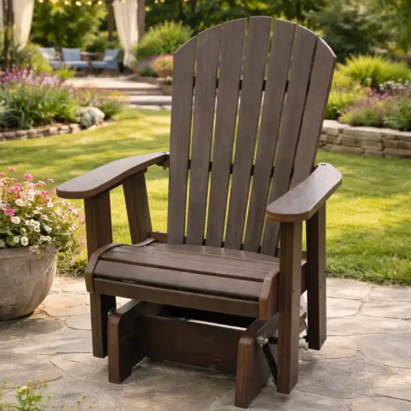 Fanback Chair Glider