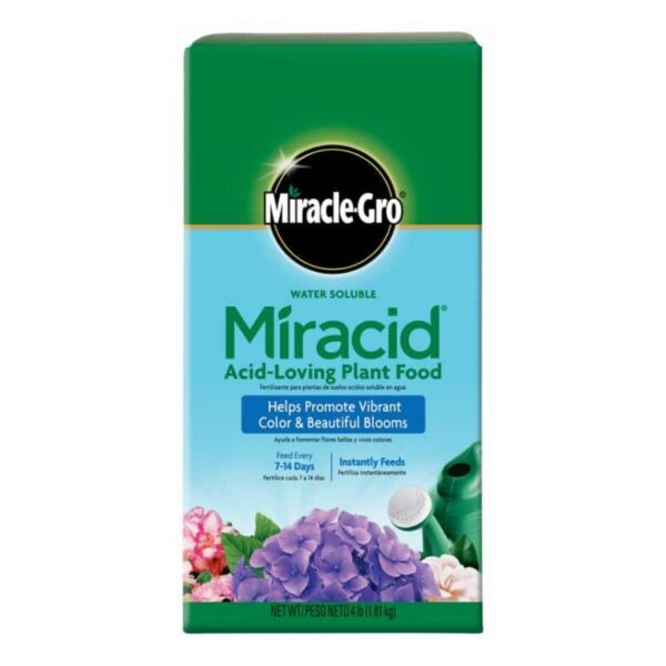 Miracle Gro Miracid Water Soluble Plant Food, 4 lb
