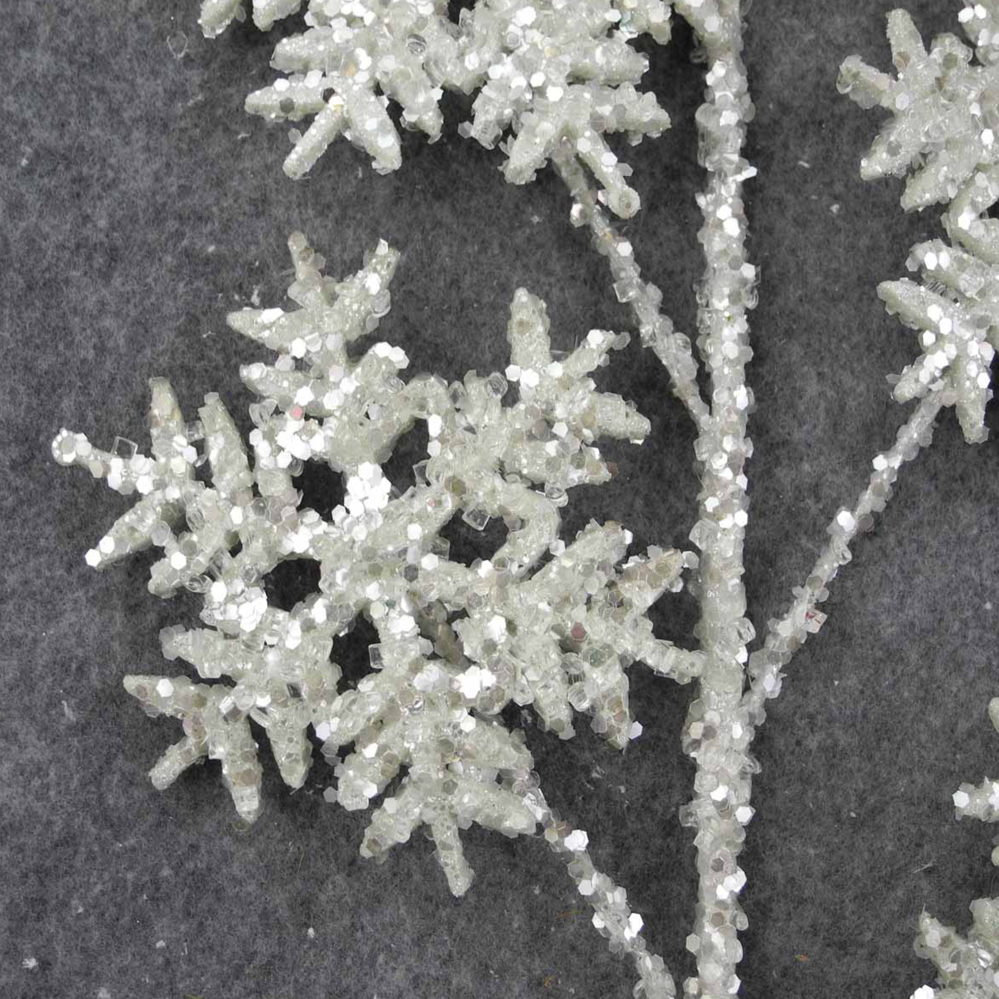 Get White Glitter Snowflakes Spray in MI at English Gardens Nurseries