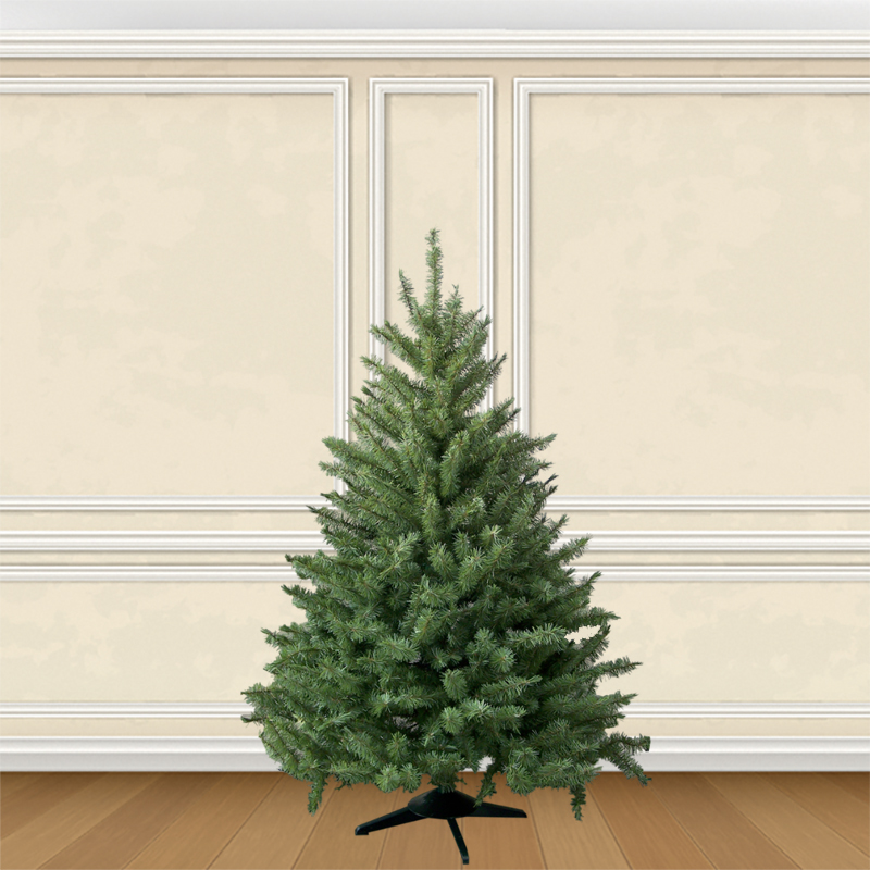 5052grandbluespruceartificialchristmastreeunlit English Gardens