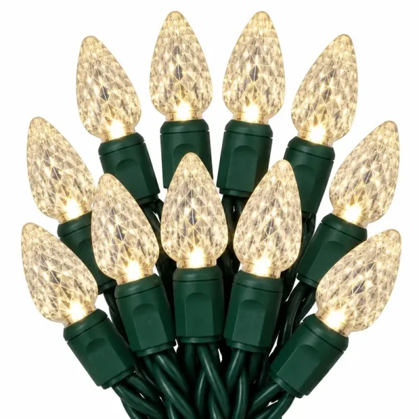 200 Light LED Set with C6 Lens, 4-inch Spacing