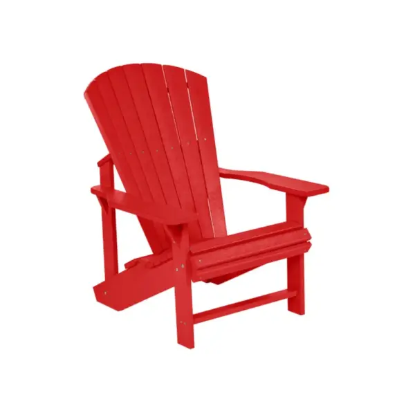 Classic Adirondack Chair Red