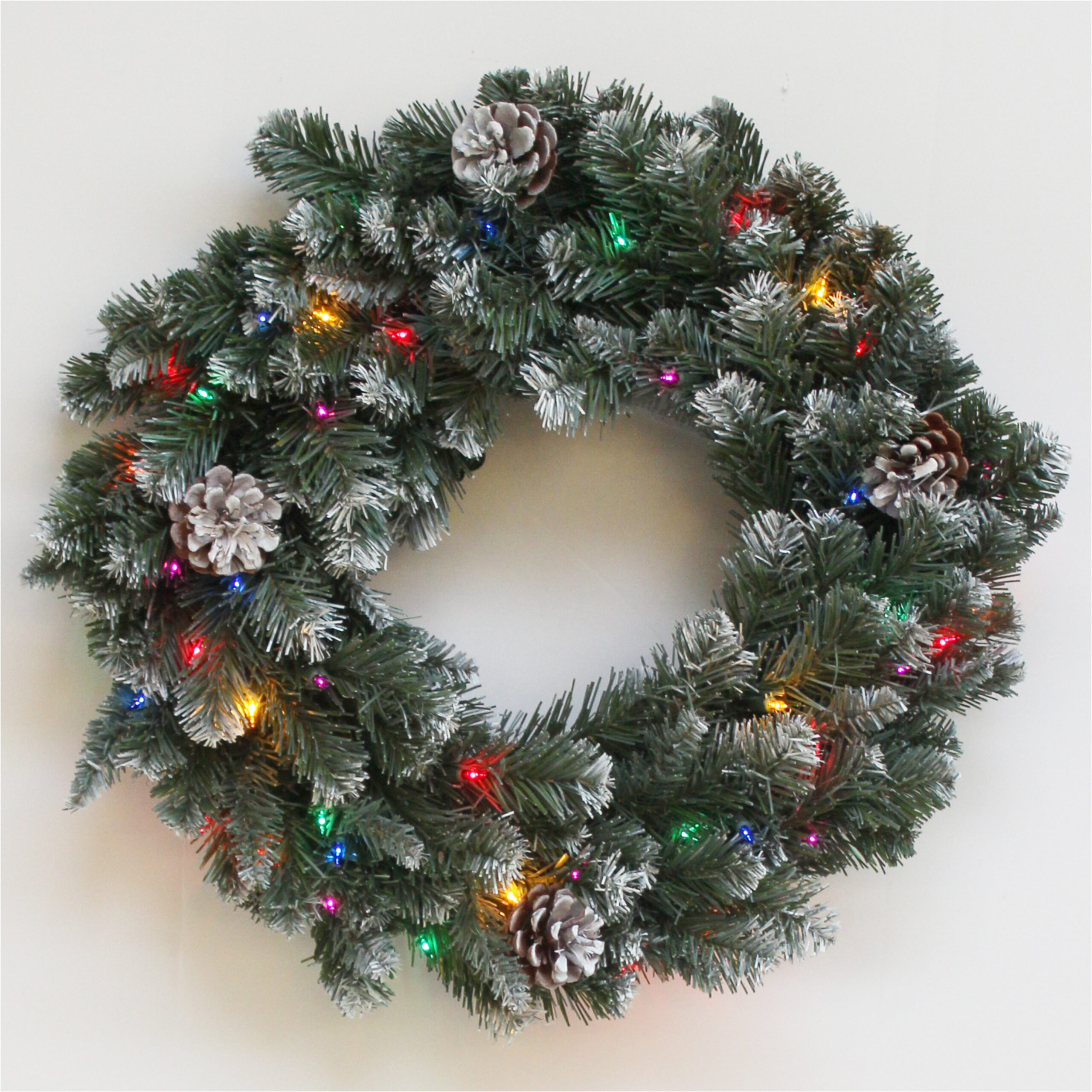 75846RoyalMajesticFirArtificialChristmasWreathMultiIncandescent