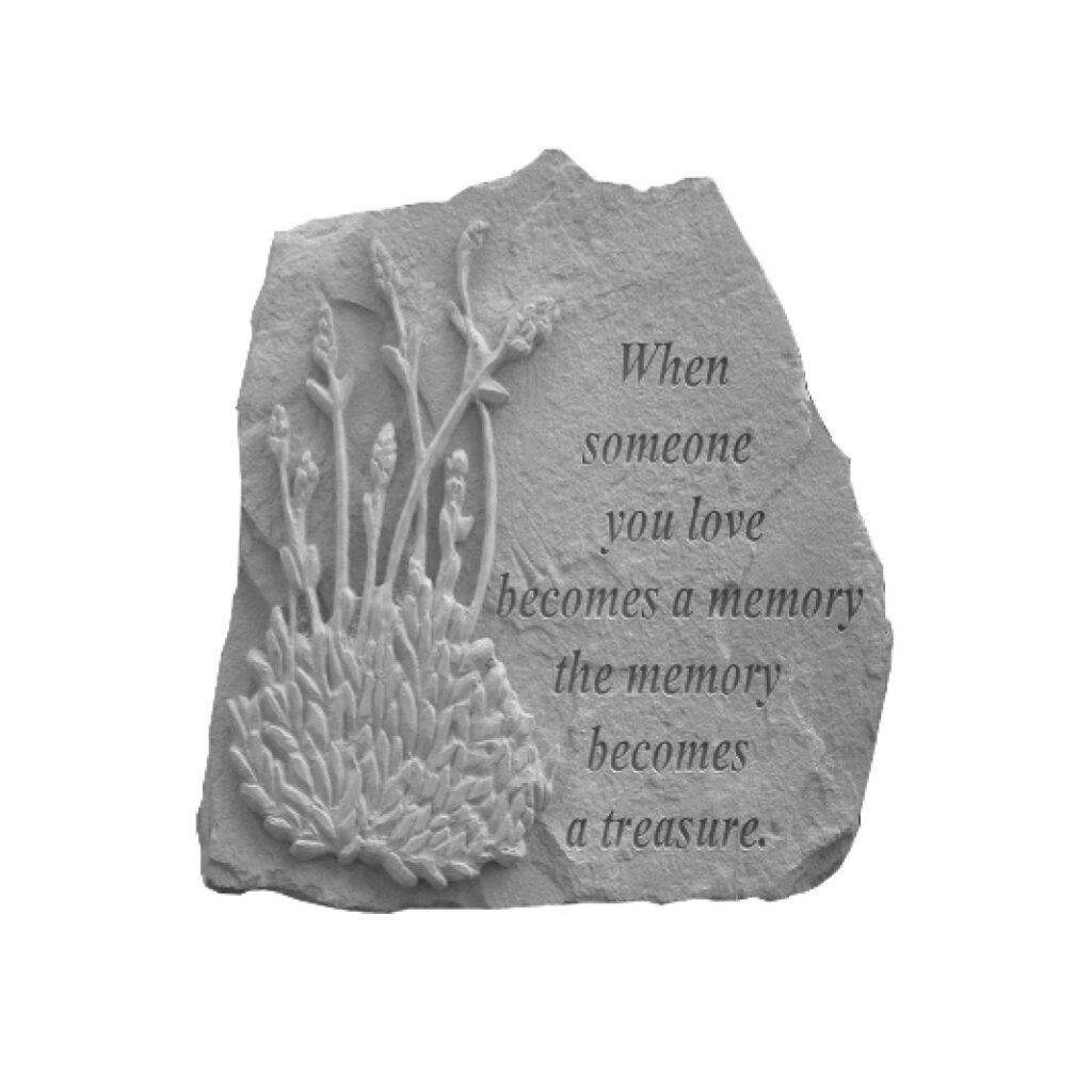 Get Treasure Memorial Stone, 10 inches in MI at English Gardens Nurseries Serving Clinton