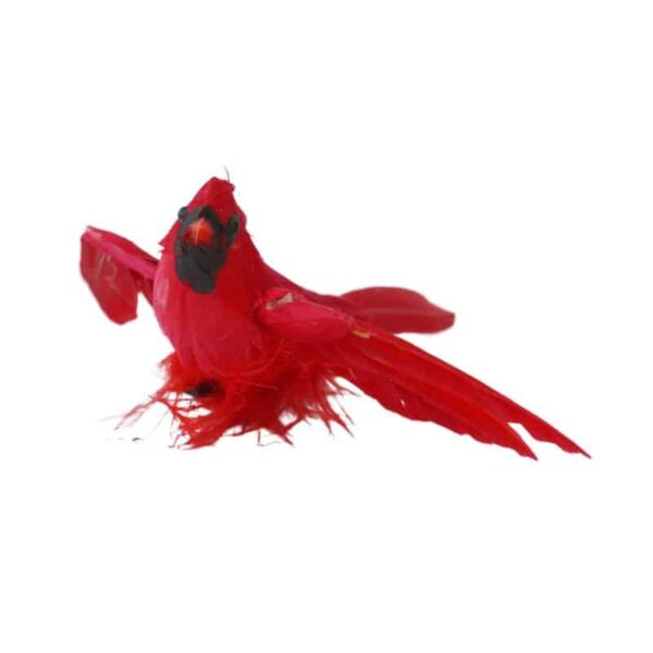 Get Red Cardinal Clipon Christmas Ornament in MI at English Gardens