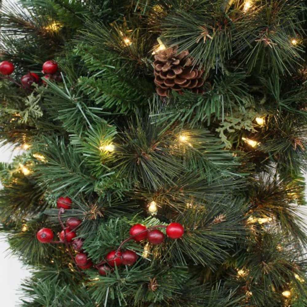 Skinny PreLit Christmas Trees at English Gardens Christmas Stores are Skinny Pre Lit Christmas Tree