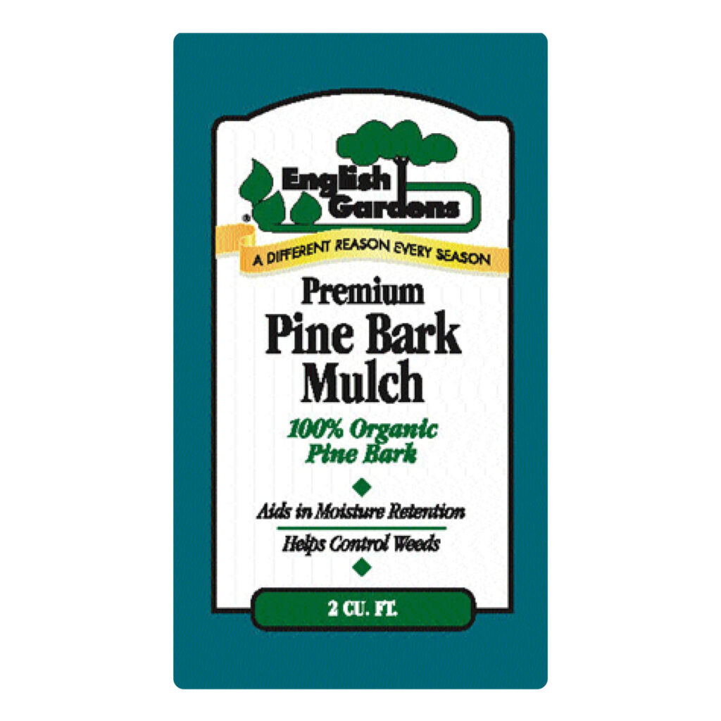English Gardens Rustic Pine Bark Mulch, 2 cubic foot bag