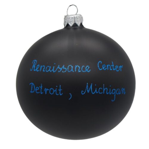Glass Renaissance Center Ornament - Image 2
