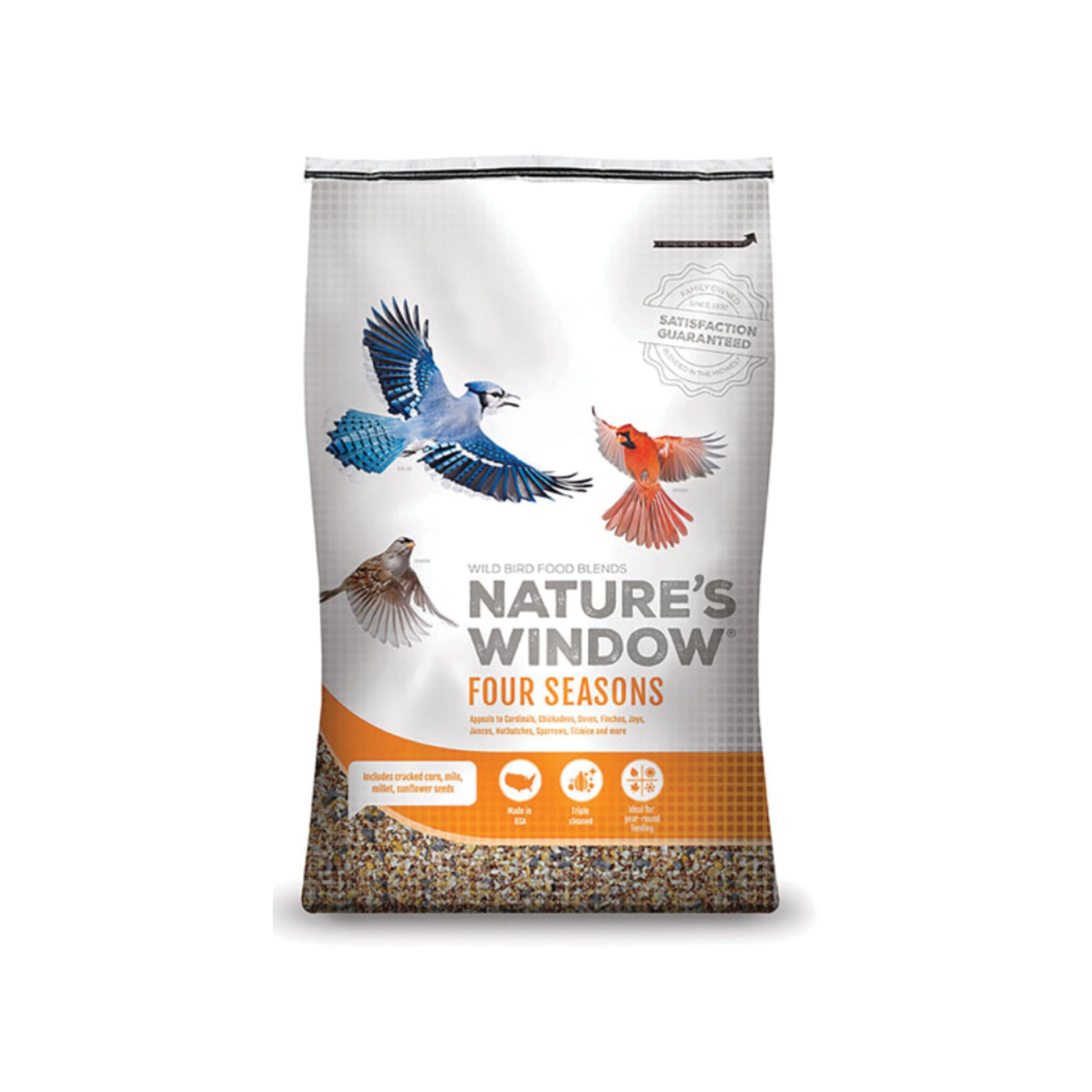 Get Nature’s Window Four Seasons Wild Bird Food Blend in MI at English