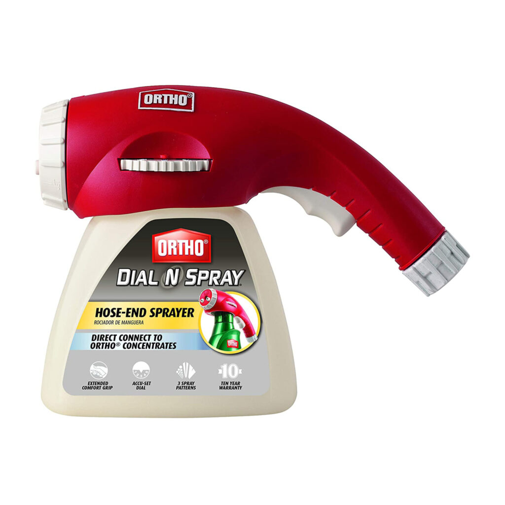 Get Ortho Dial N Spray Hose End Sprayer in MI at English Gardens Nurseries Serving Clinton