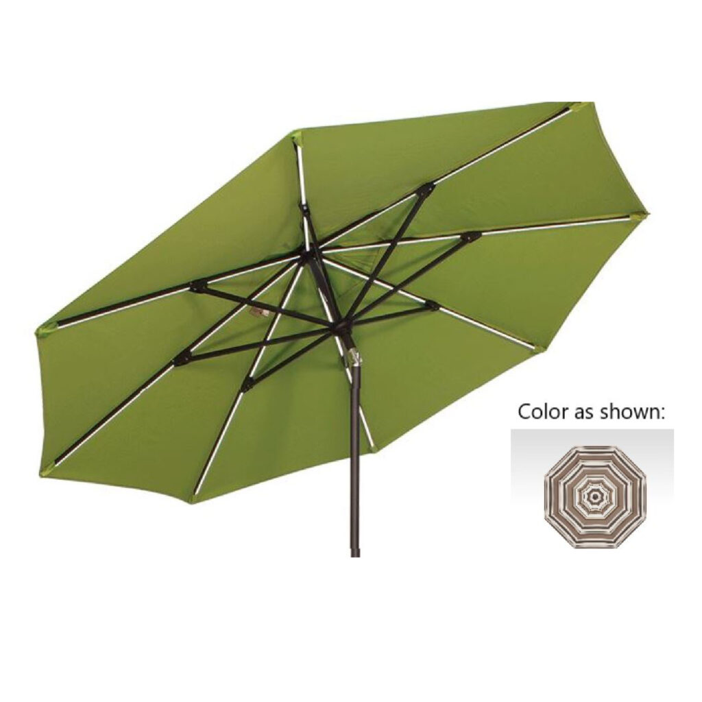 Get Treasure Garden Starlux Collar Tilt 9-foot Umbrella in MI at