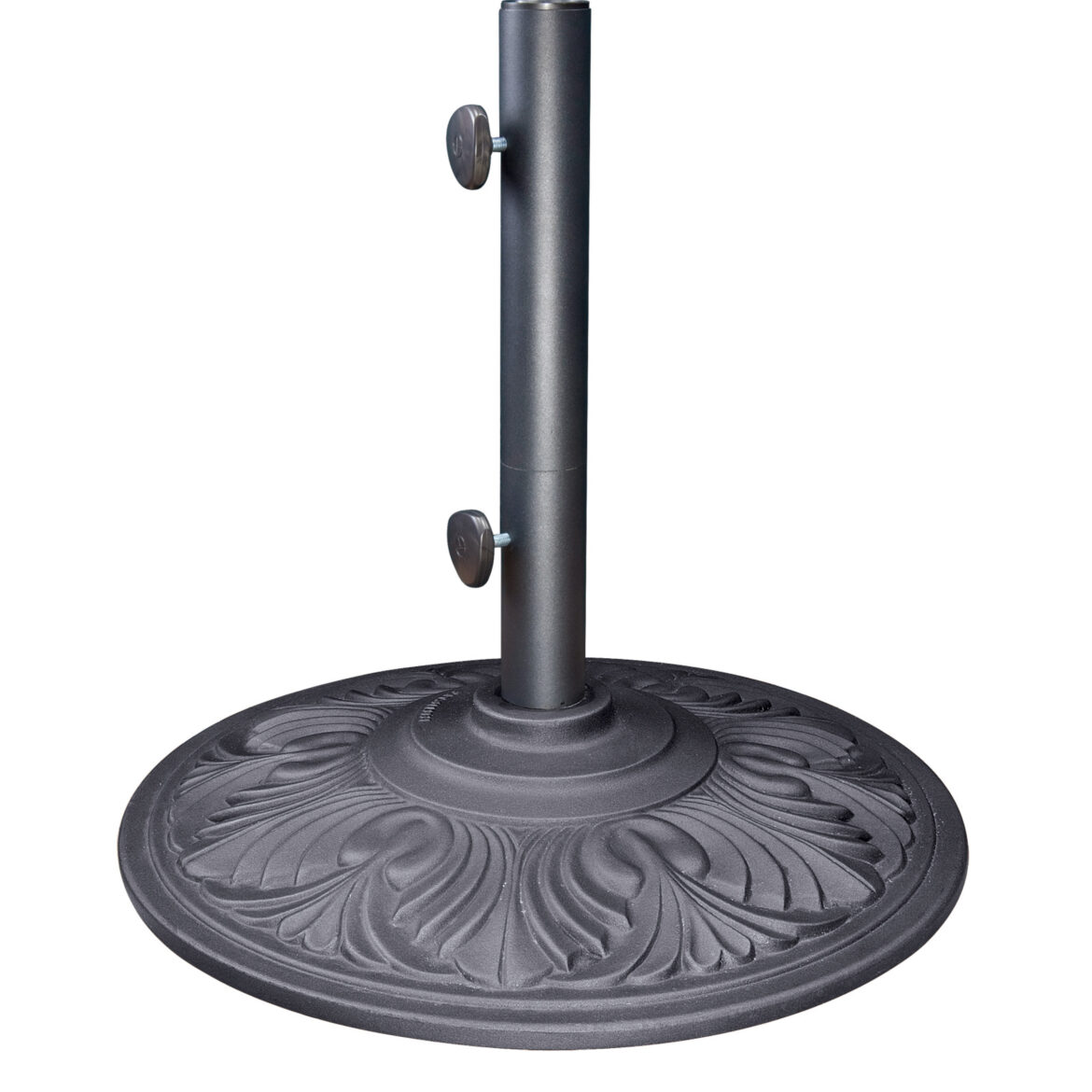 Get Treasure Garden Art Deco 50pound Umbrella Base Anthracite in MI at