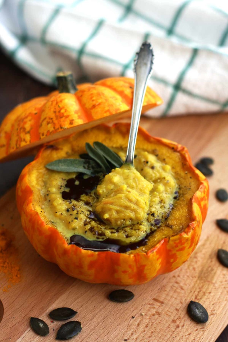 Pumpkin bowl